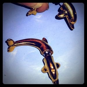 ✅ *Select jewelry: 5 for $25*  Dolphin Earrings
